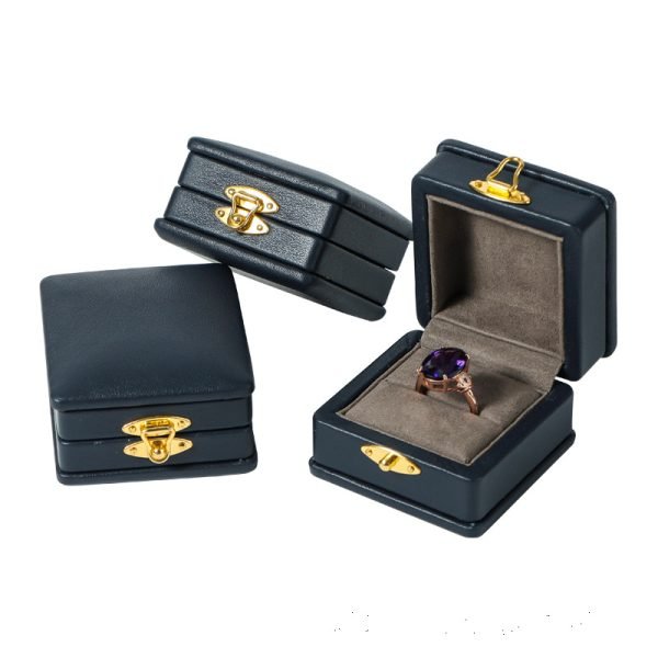 genuine leather Diamond box top quality diamond packaging - Image 3