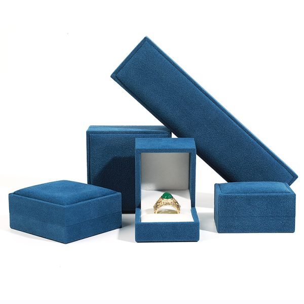 Flip velvet jewelry box classical whole set jewelry packaging - Image 5